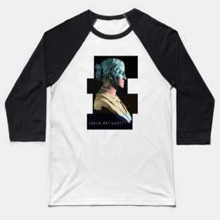 Louisa May Alcott bust Baseball T-Shirt